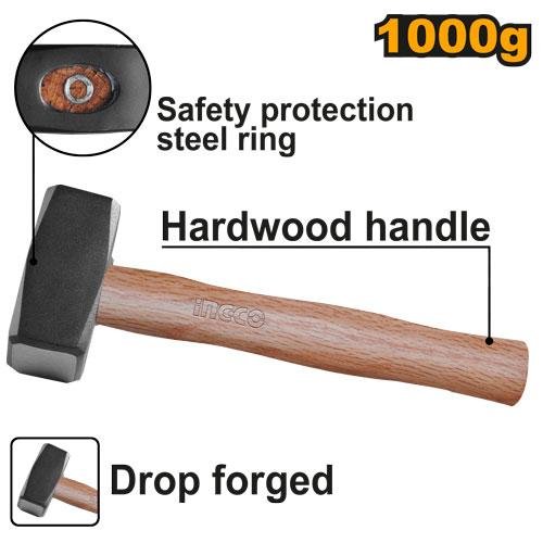 Machinist hammer 1000g