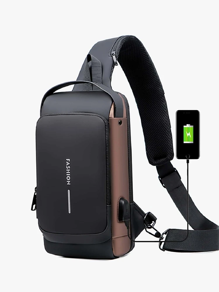 Waterproof Backpack with USB Charging Port