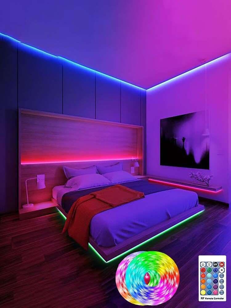 LED Smart Strip Lights (Remote & App Control)
