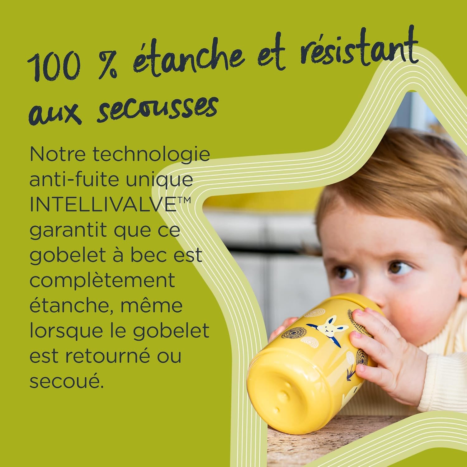 Tommee Tippee Sipper, Trainer Sippy Cup for Toddlers  390ml