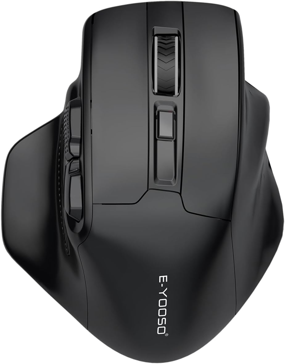 E-YOOSO Large Bluetooth Wireless Mouse for Big Hands, X31 Wireless Computer Mouse