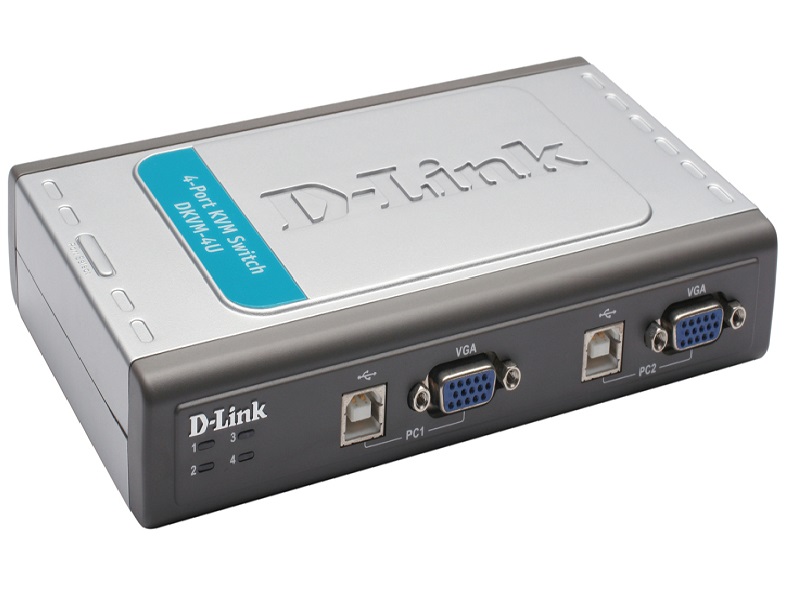 D-LINK Dkvm-4U 4-Port Usb Kvm Switch