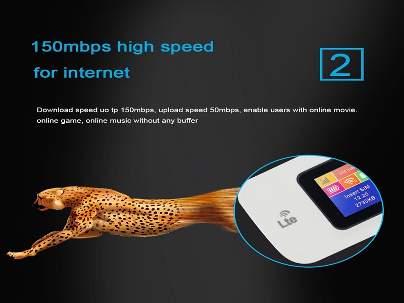 4G/5G Mobile Wifi Lcd Pocket Router