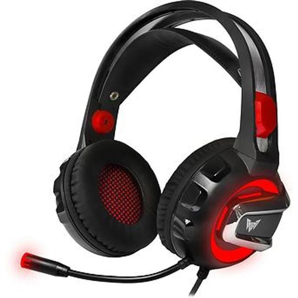Crown Micro CMGH-3000 - Headphone Over Ear - Red