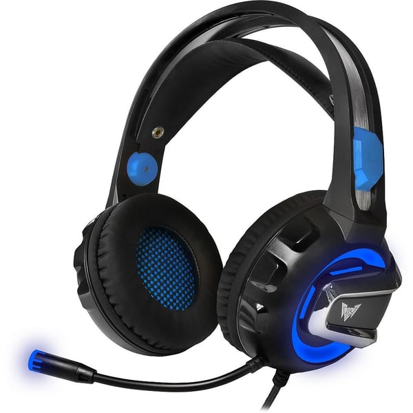 Crown Micro CMGH-3001- Headphone Over Ear - blue