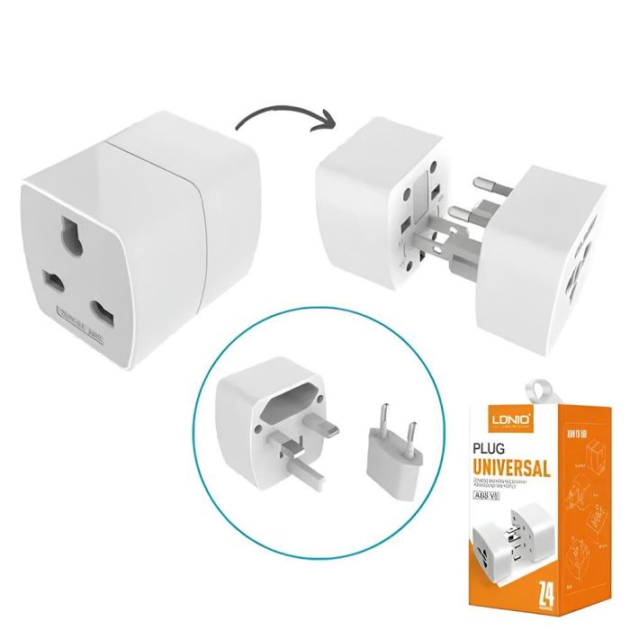 LDNIO Z4 Multi Plug Travel Adaptor Plug  Universal Plug