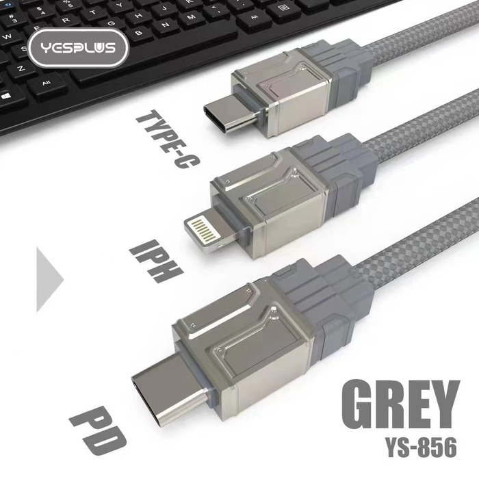 YESPLUS IPHONE BRAIDED​ PD 27W YS-856