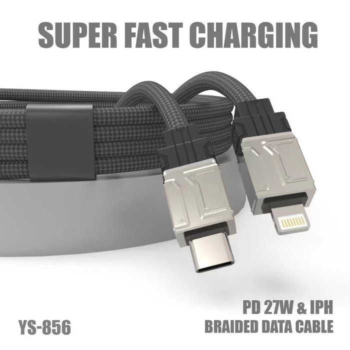 YESPLUS IPHONE BRAIDED​ PD 27W YS-856