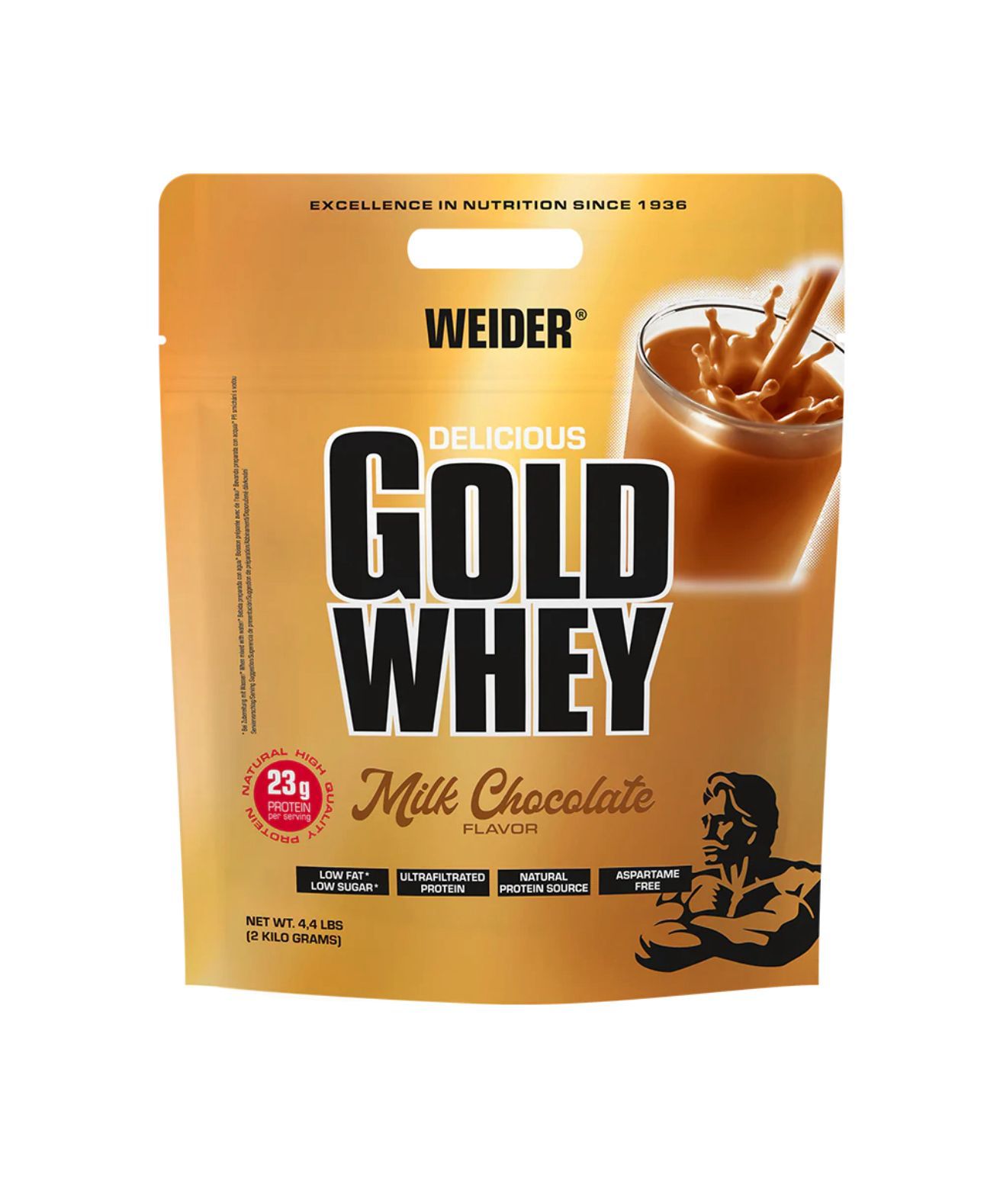Weider Gold Whey (500g) Milk Chocolate Flavour