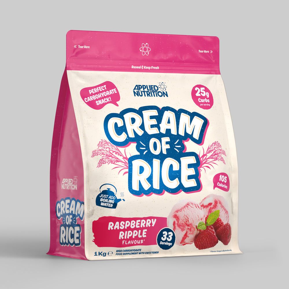 Cream of Rice 1kg (33 Servings) (Raspberry Ripple flavour)