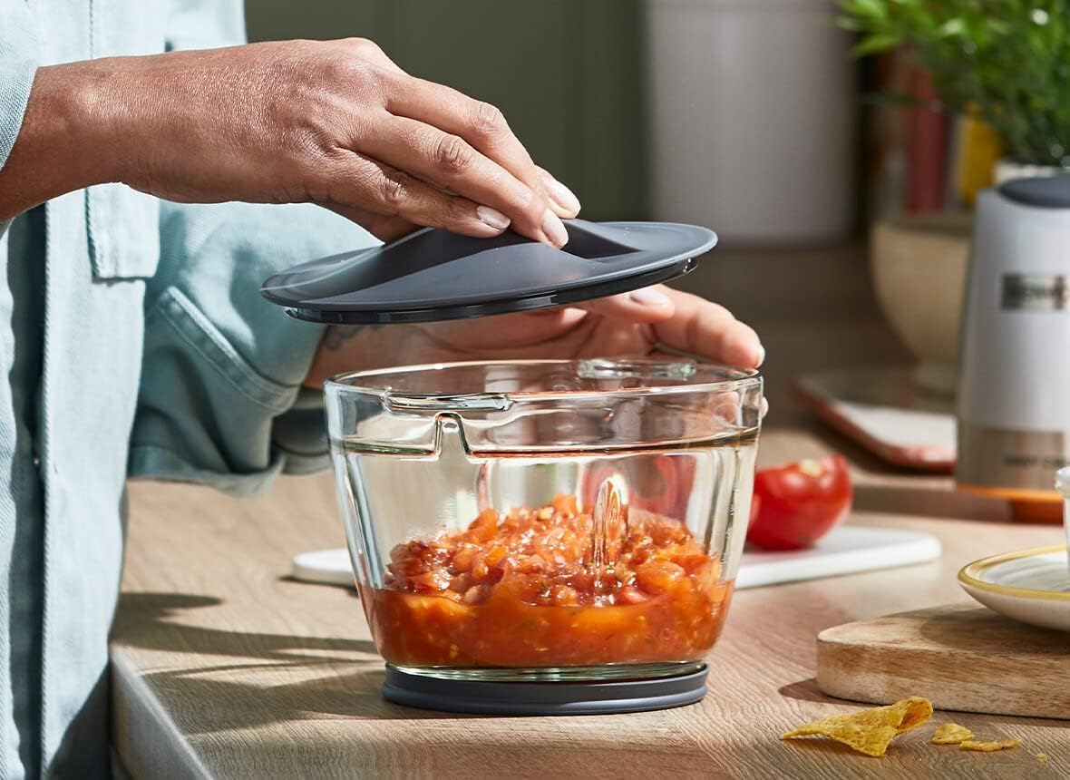 KENWOOD Stainless Steel Chopper 500W Electric Food Chopper with 1.2L