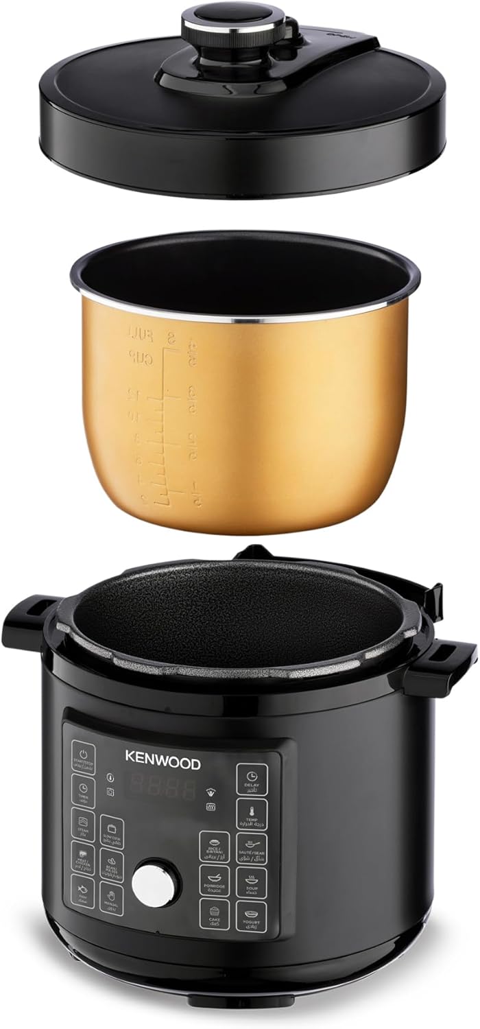 KENWOOD Electric Pressure Cooker 6L Smart Steam Pot 16-in-1 Multifunctional