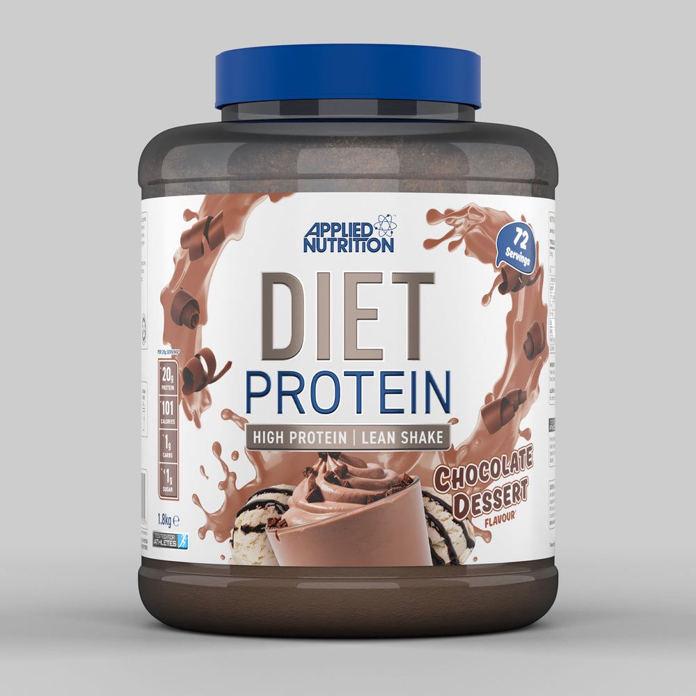 Applied Nutrition Diet Whey - High Protein Powder Supplement (1.8kg - 72 Servings) (Chocolate)
