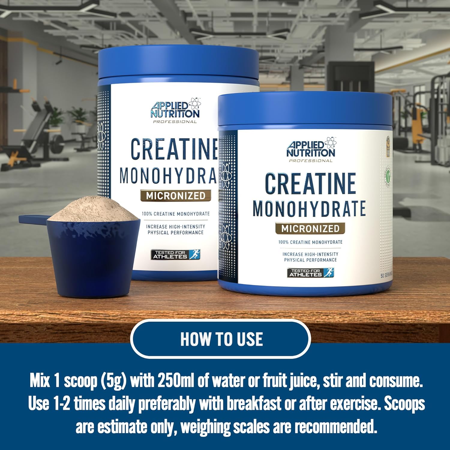 Applied Nutrition Creatine - Creatine Monohydrate Micronized Powder