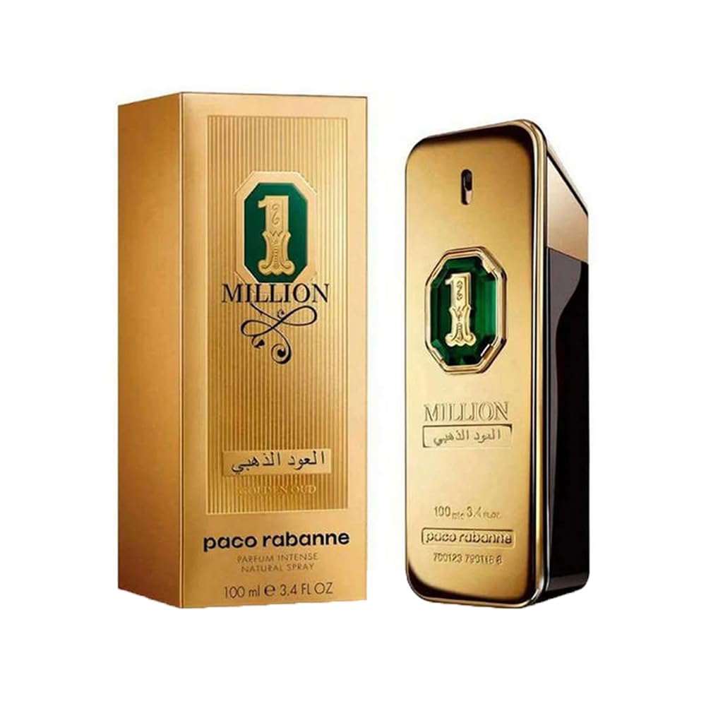 Paco Rabanne One Million Golden Oud Parfum Intense 100Ml Perfume For Men