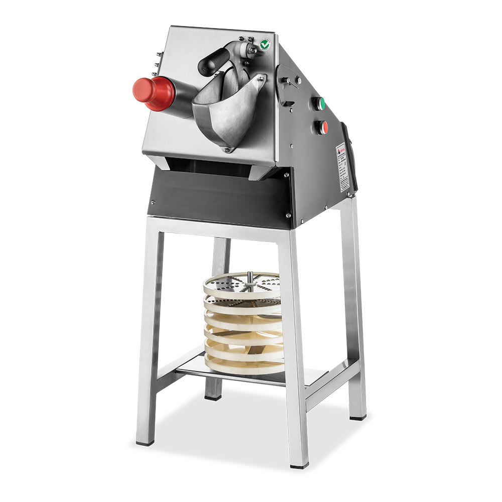 Contemporary Vegetable Cutting Machine with Stand