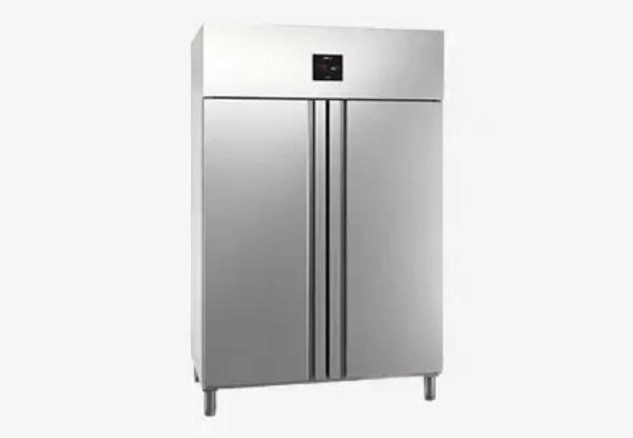 Stainless steel freezer PREMIUM  - with 2 doors