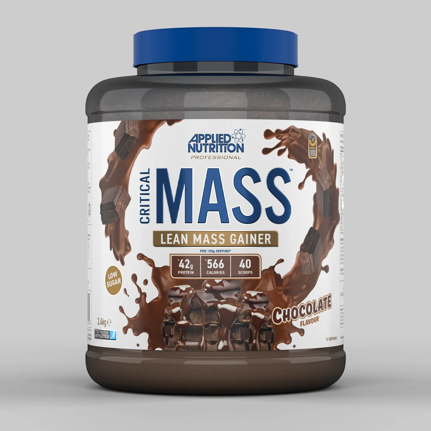 Critical Mass Professional - Lean Mass Gainer 2.4kg (16 Servings)-Chocolate