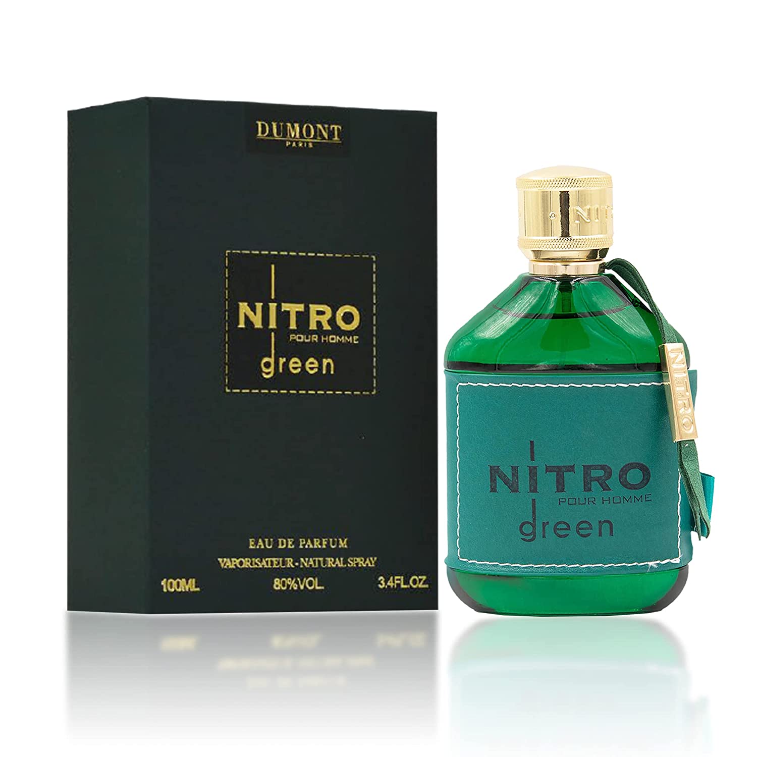 Dumont Nitro Pour Homme Green for Men 100ml