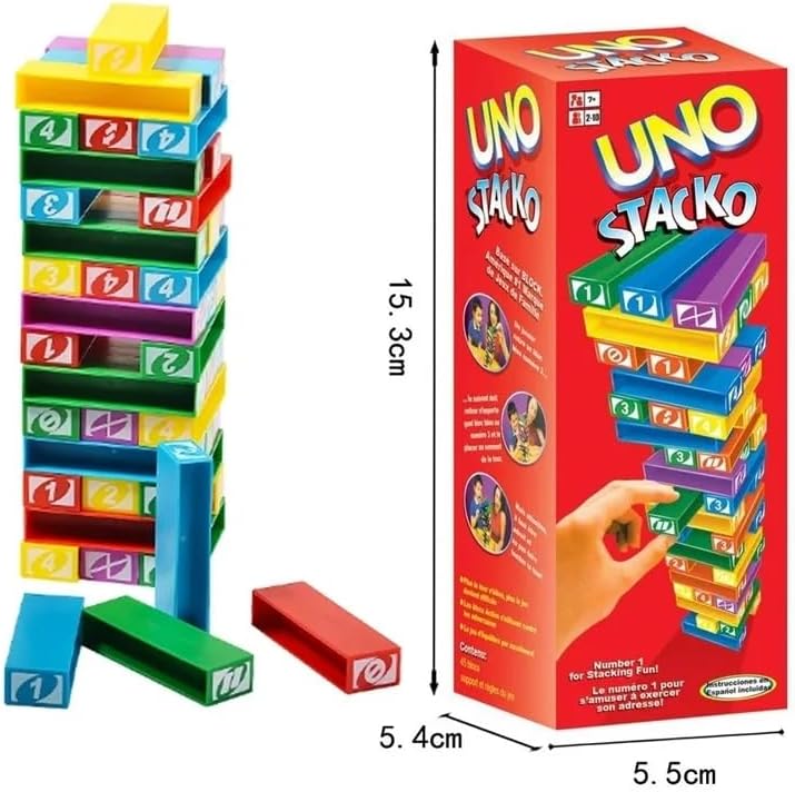 Uno Stack Game - Colorful