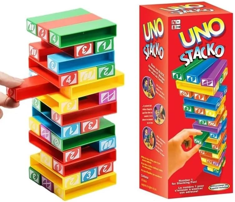 Uno Stack Game - Colorful