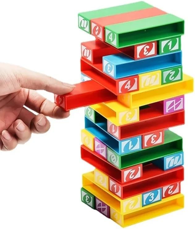 Uno Stack Game - Colorful