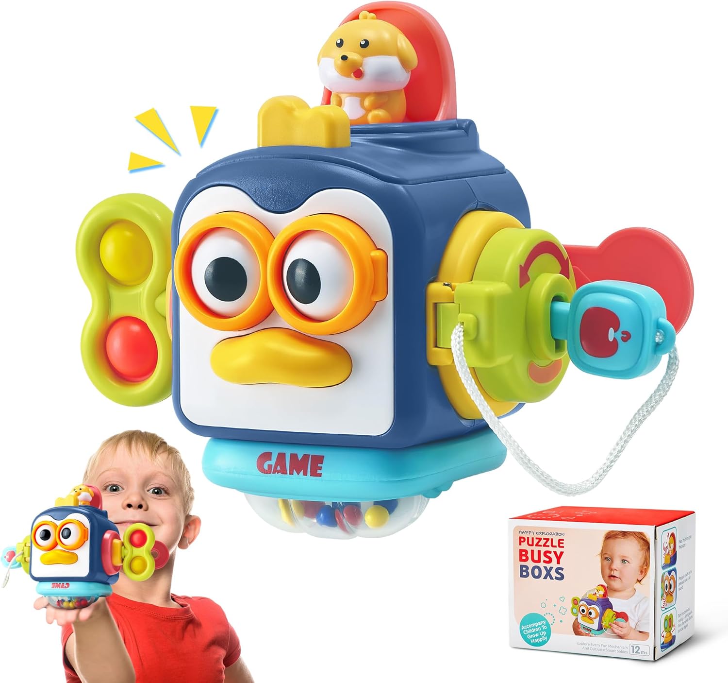 KiddiJoyz Multifunctional Early Education Toys for 1 Year Old