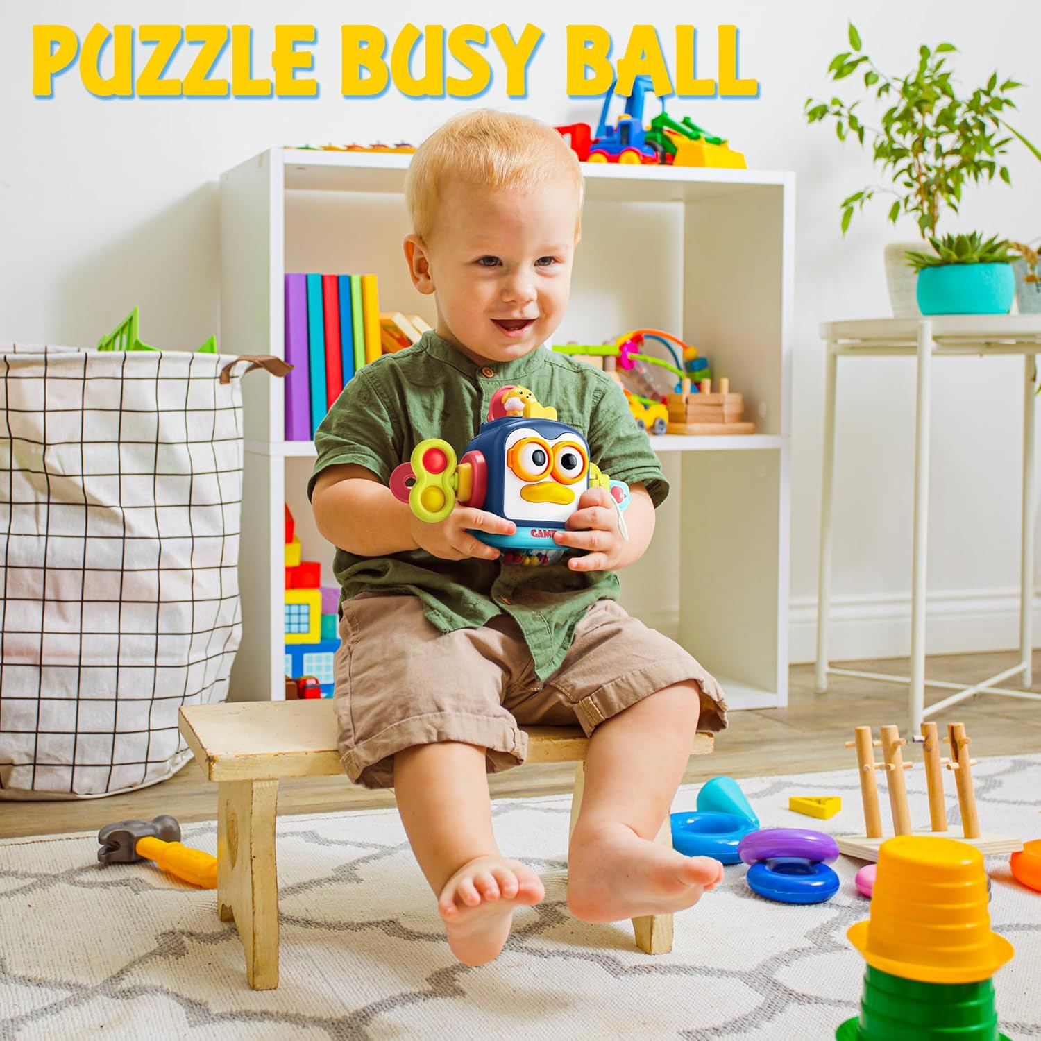 KiddiJoyz Multifunctional Early Education Toys for 1 Year Old