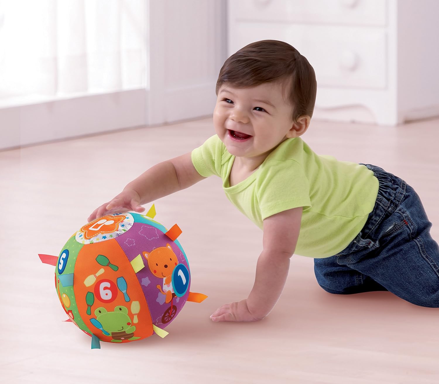 Vtech 80 166104 – 1-2-3 Animal fun ball (German version)