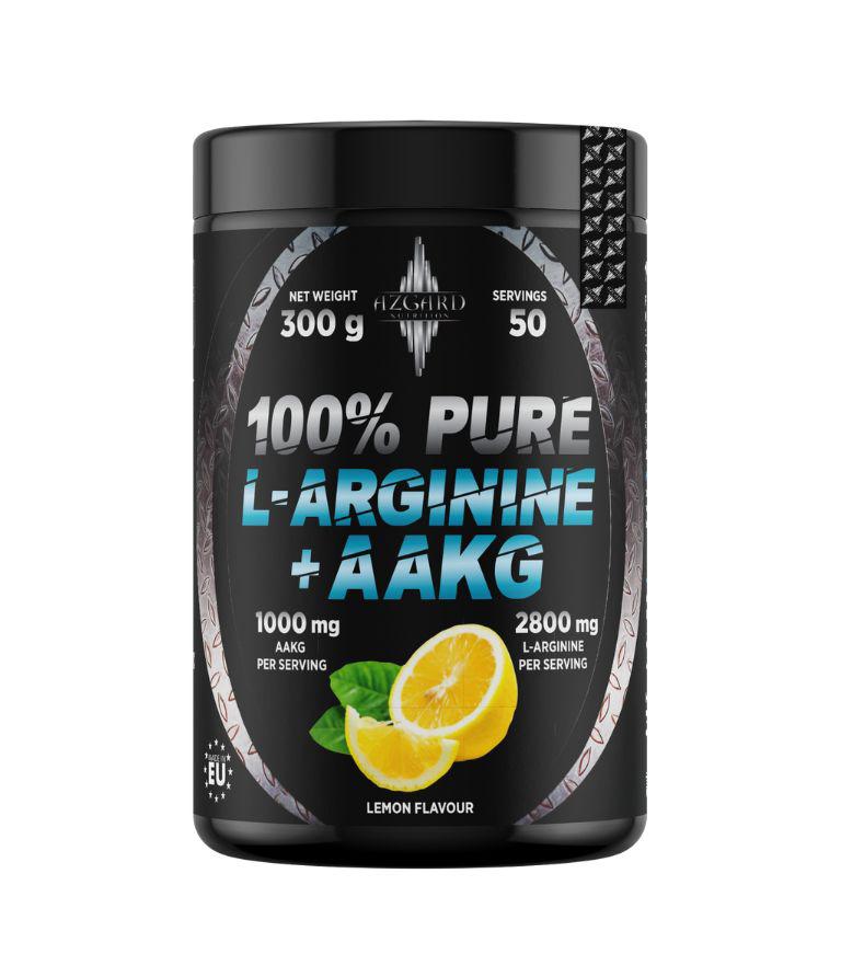 100% Pure L-Arginine + AAKG-lemon