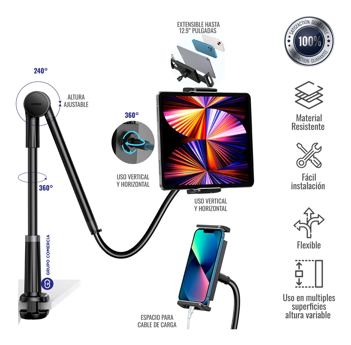 Tablet Holder Phone Stand