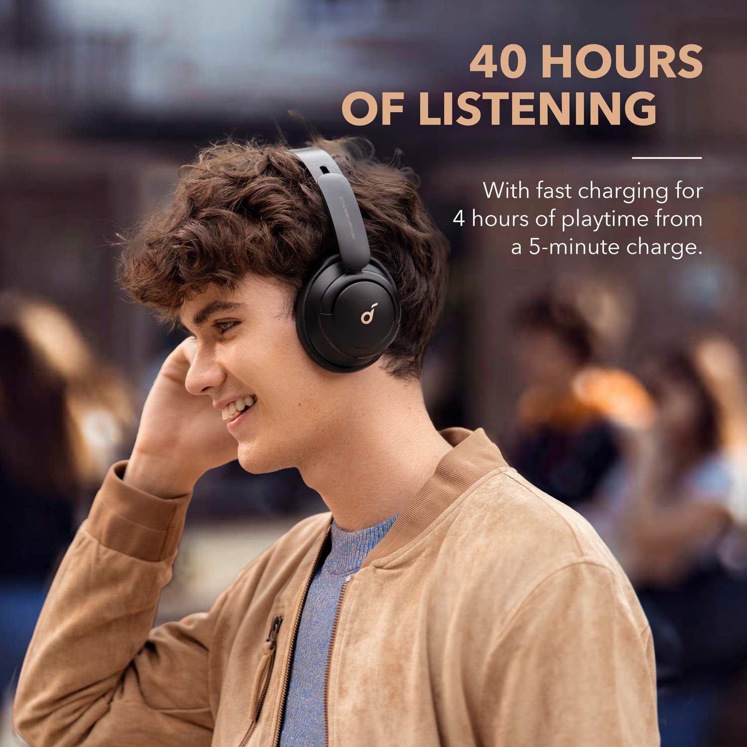 Anker Soundcore Q30 Hybrid Active Noise Cancelling Headphones Bluetooth with Multiple Modes