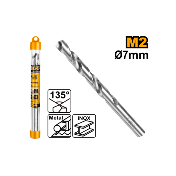 M2 Steel Drill Bit 7 mm