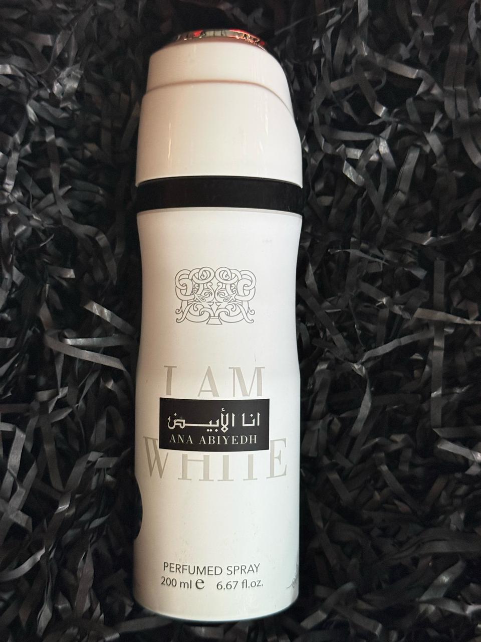 Lattafa Ana Abiyedh Imported Long Lasting Perfumed Deodorant Spray 200 ml