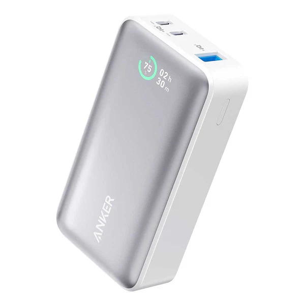 ANKER A1256H21 533 Powercore 10000 mAh PD 30W Portable Charger, White