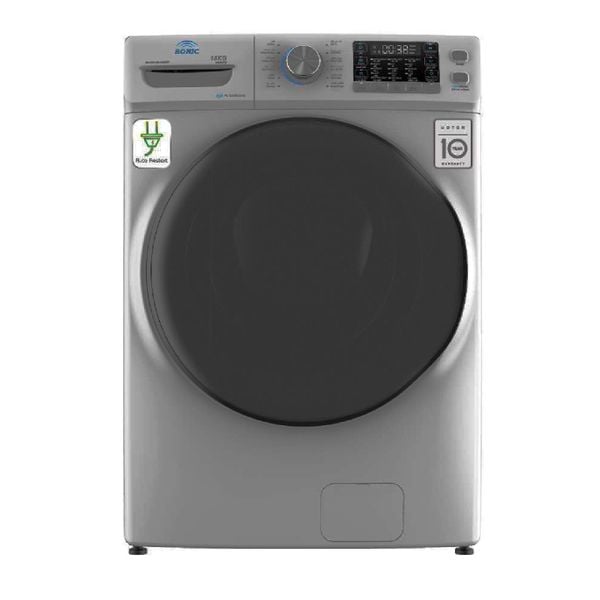Sonic 18Kg - 1000RPM - Front Loading Washing Machine - Silver