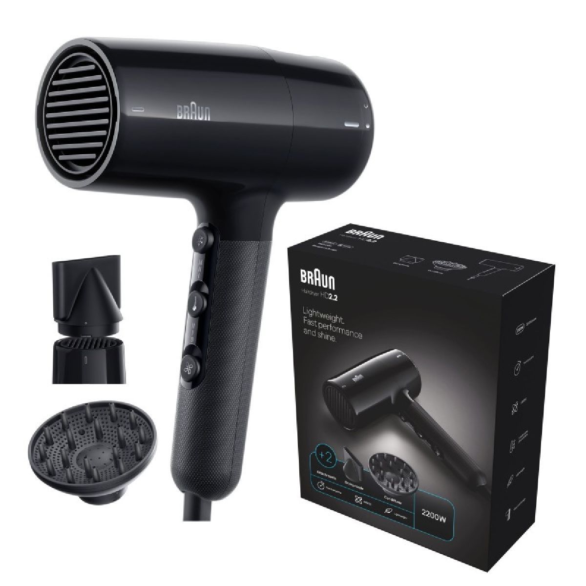 Braun Hair Dryer 2200W