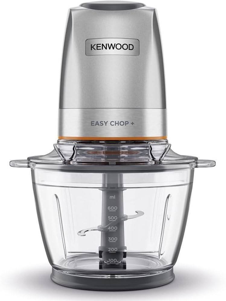 KENWOOD Glass Chopper 500W Electric Food Chopper with 1.2L Glass Bowl (600ml working capacity)