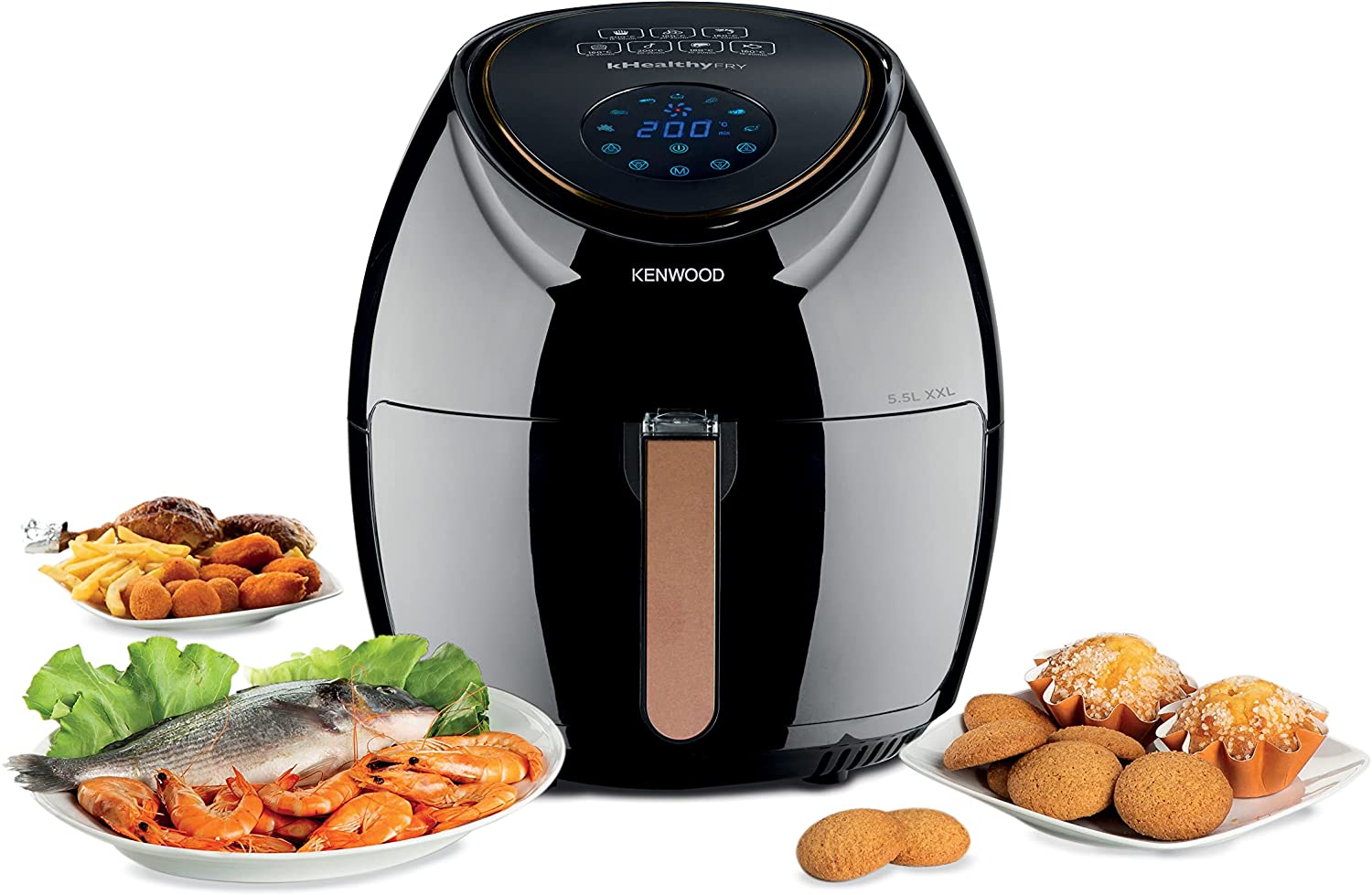 Kenwood Digital Air Fryer XXL 5.5L/2.4kg 1800W
