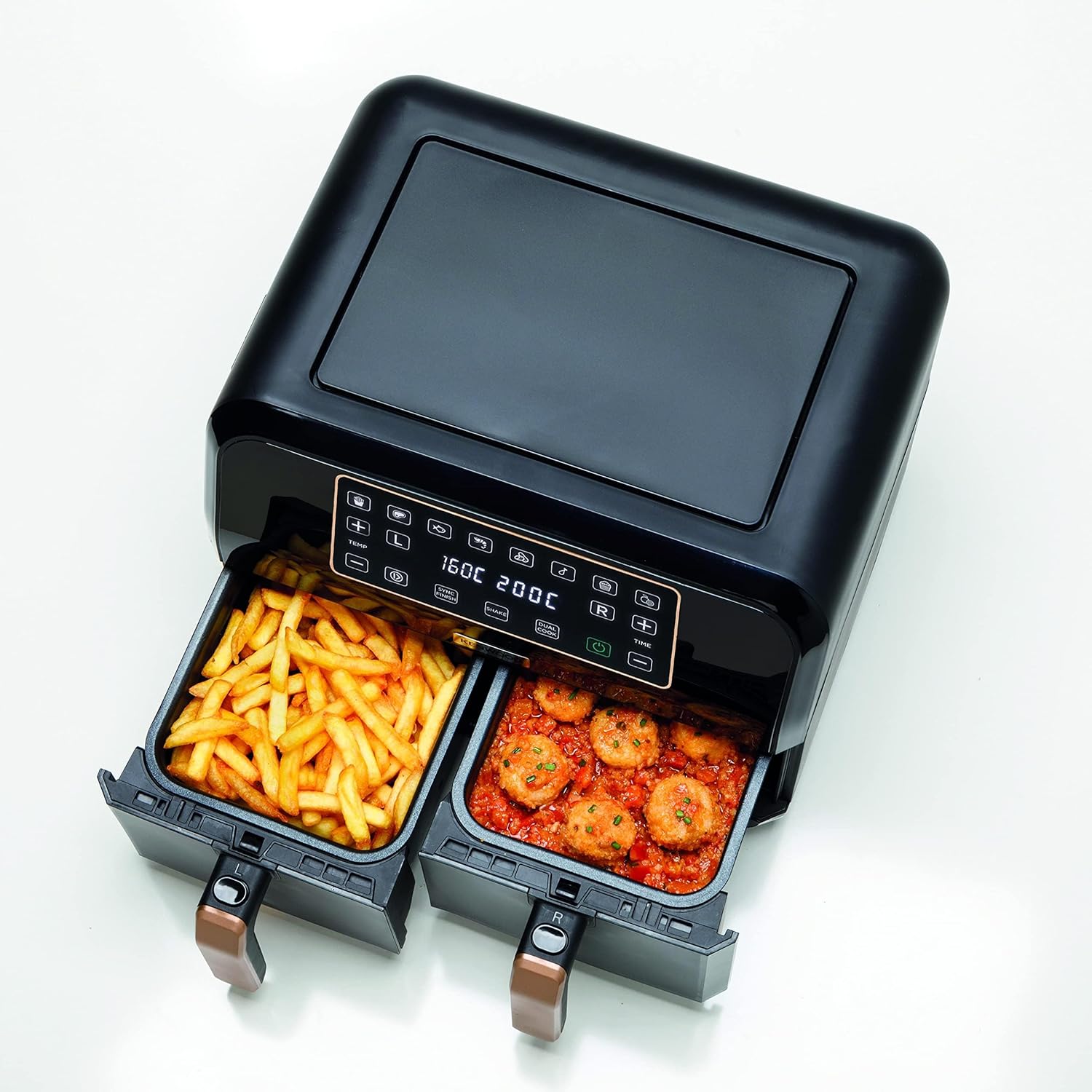 KENWOOD Digital Twin Air Fryer  4L+4L XXXL Capacity with DualZone