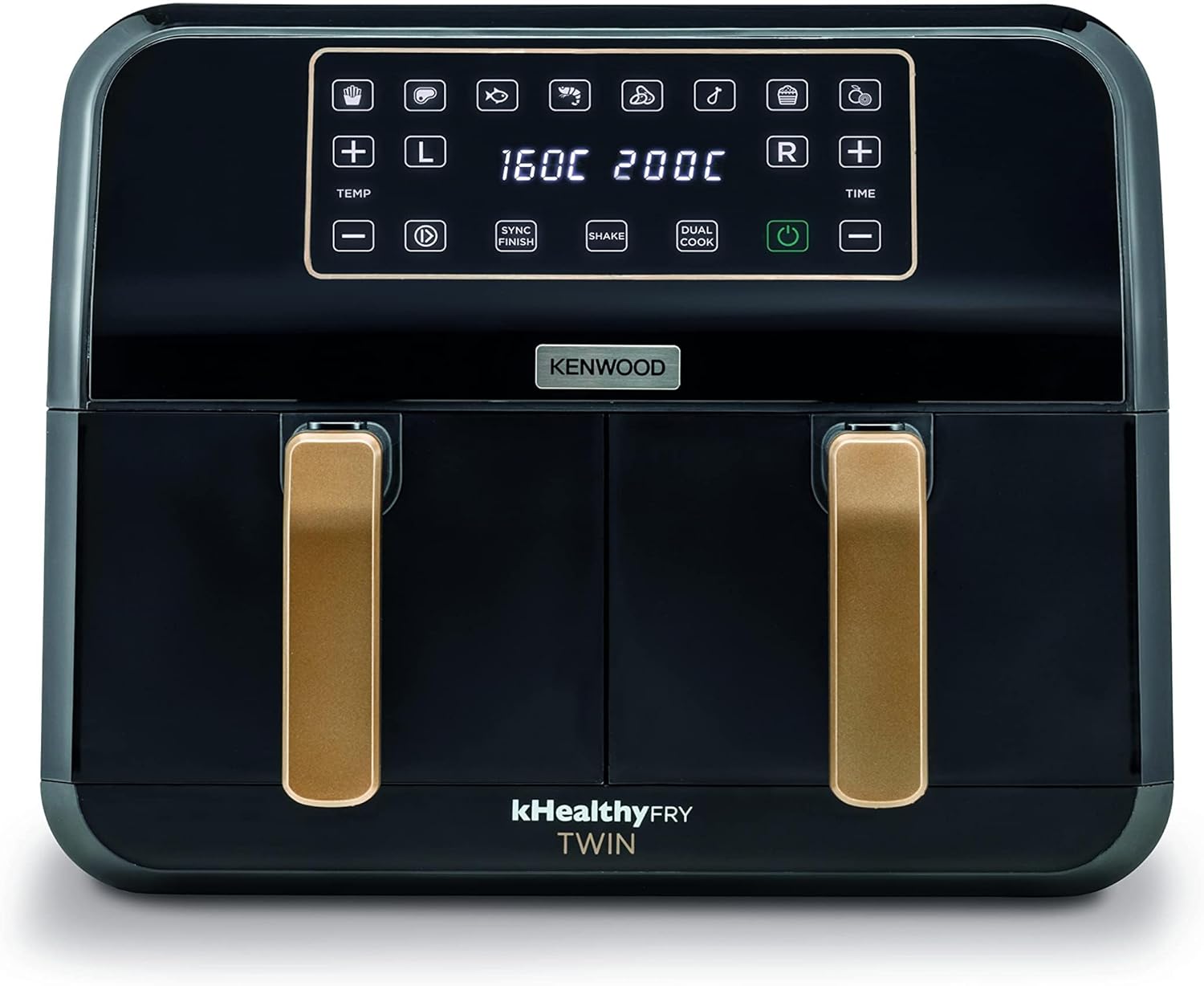KENWOOD Digital Twin Air Fryer  4L+4L XXXL Capacity with DualZone
