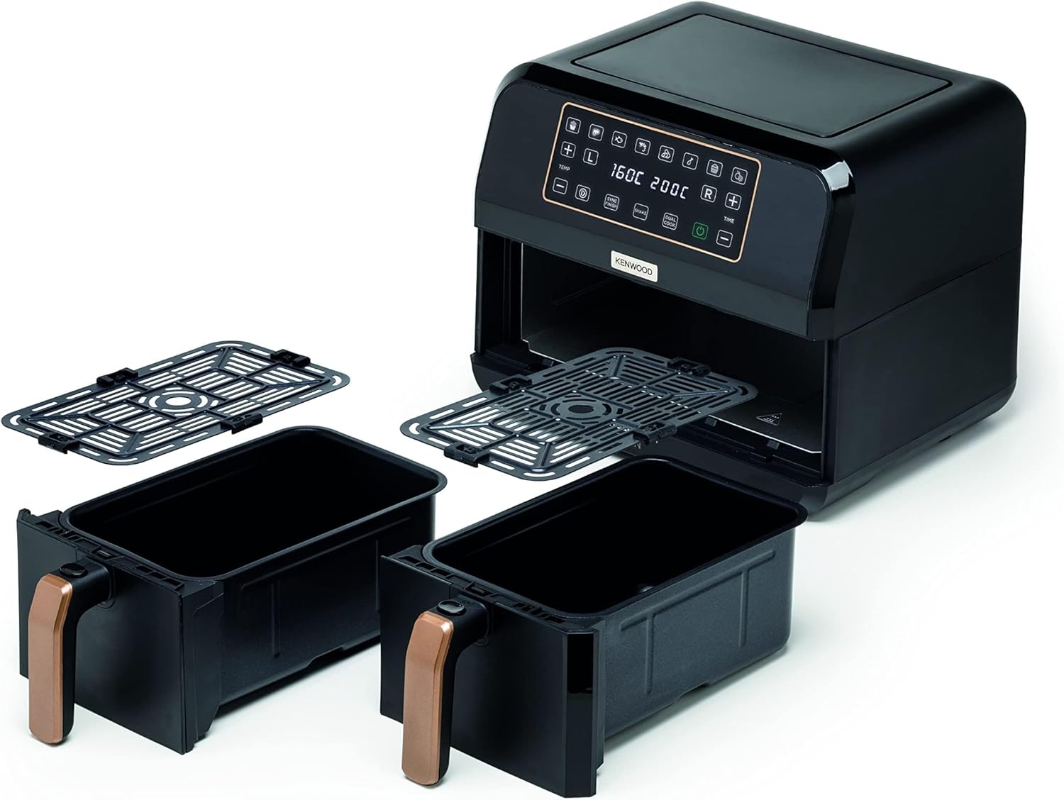 KENWOOD Digital Twin Air Fryer  4L+4L XXXL Capacity with DualZone