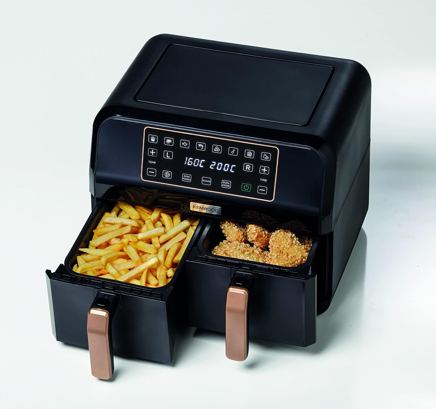 KENWOOD Digital Twin Air Fryer  4L+4L XXXL Capacity with DualZone