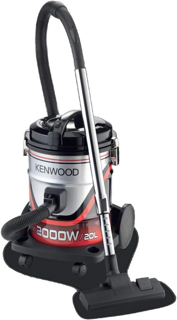 Kenwood Drum Vacuum Cleaner, 2000W, 20L Tank Capacity