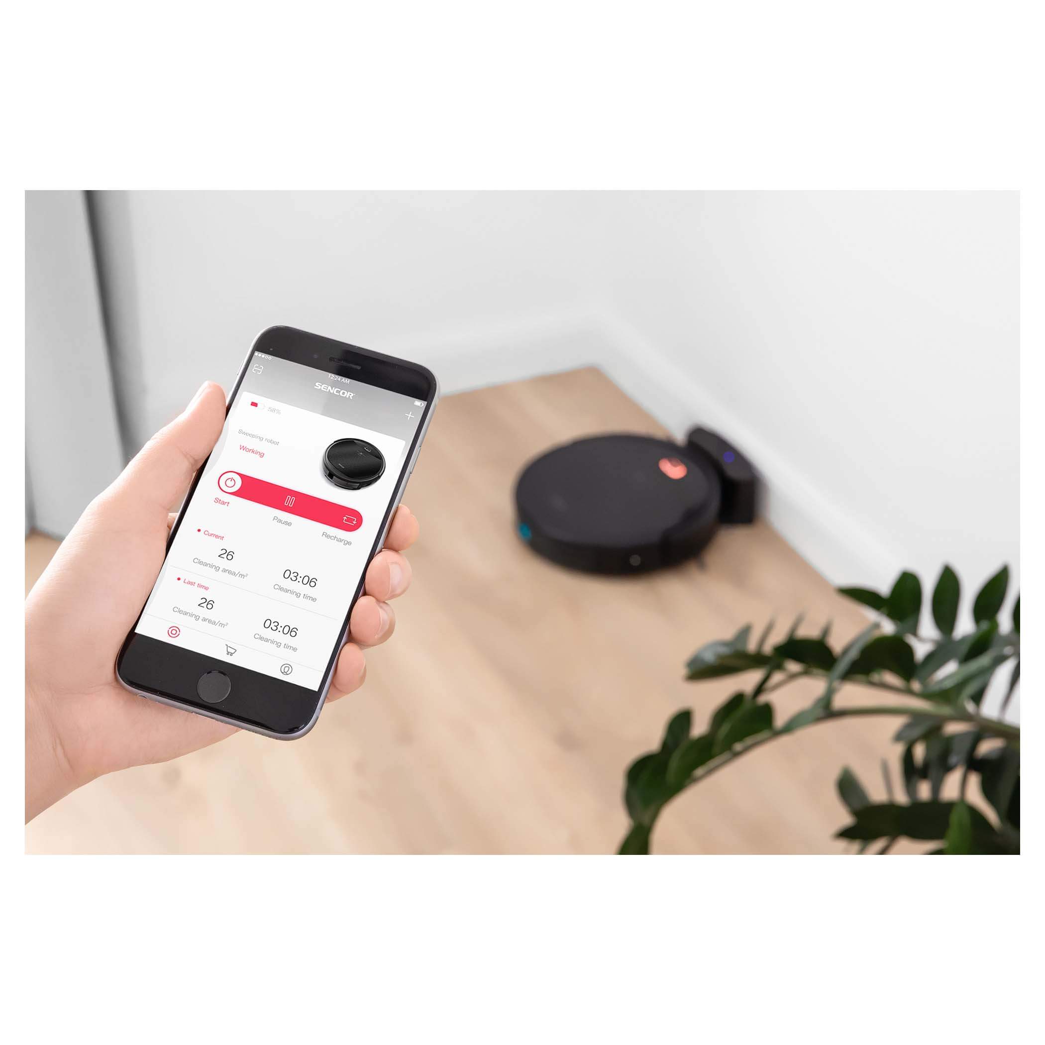 Robotic vacuum cleaner