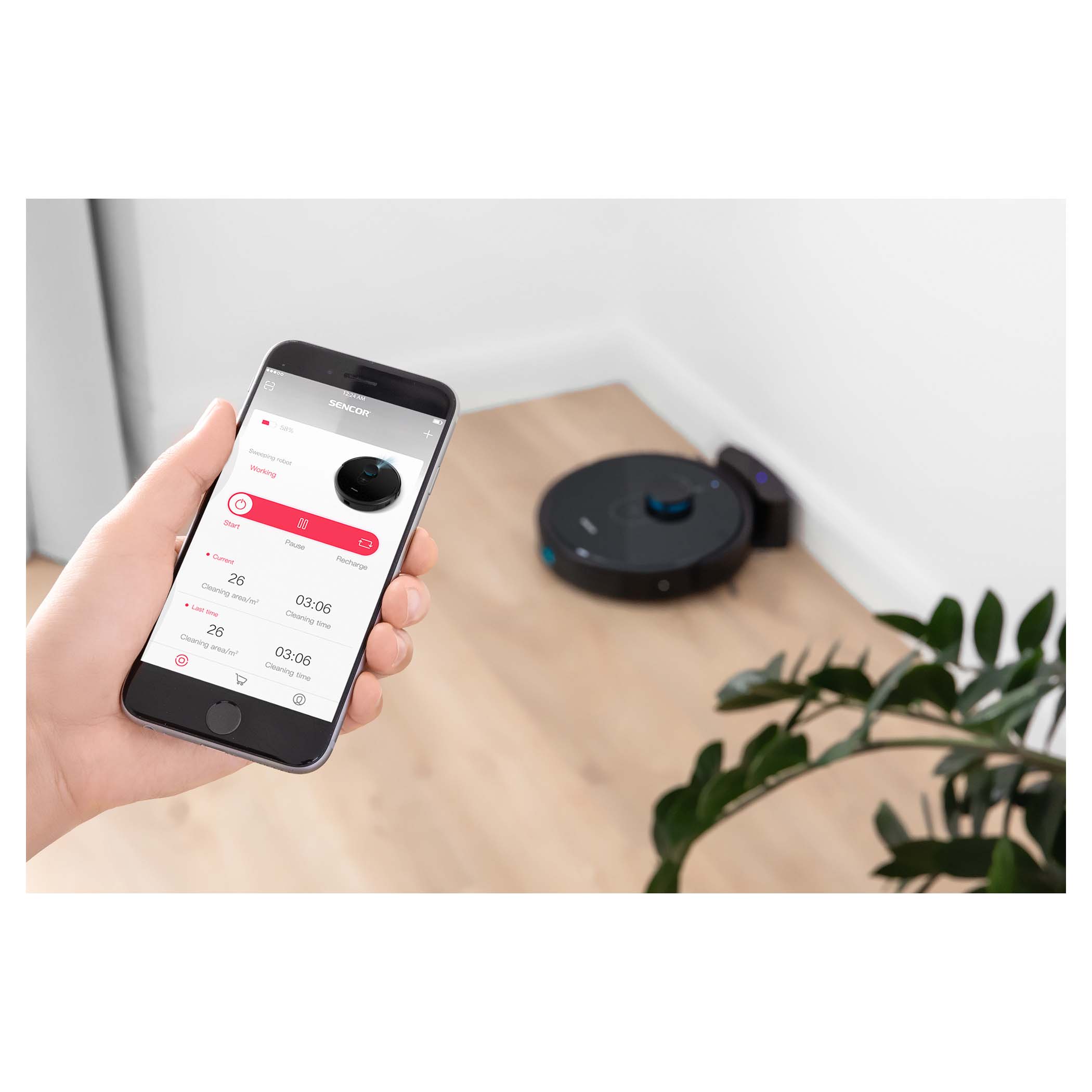 Robotic vacuum cleaner