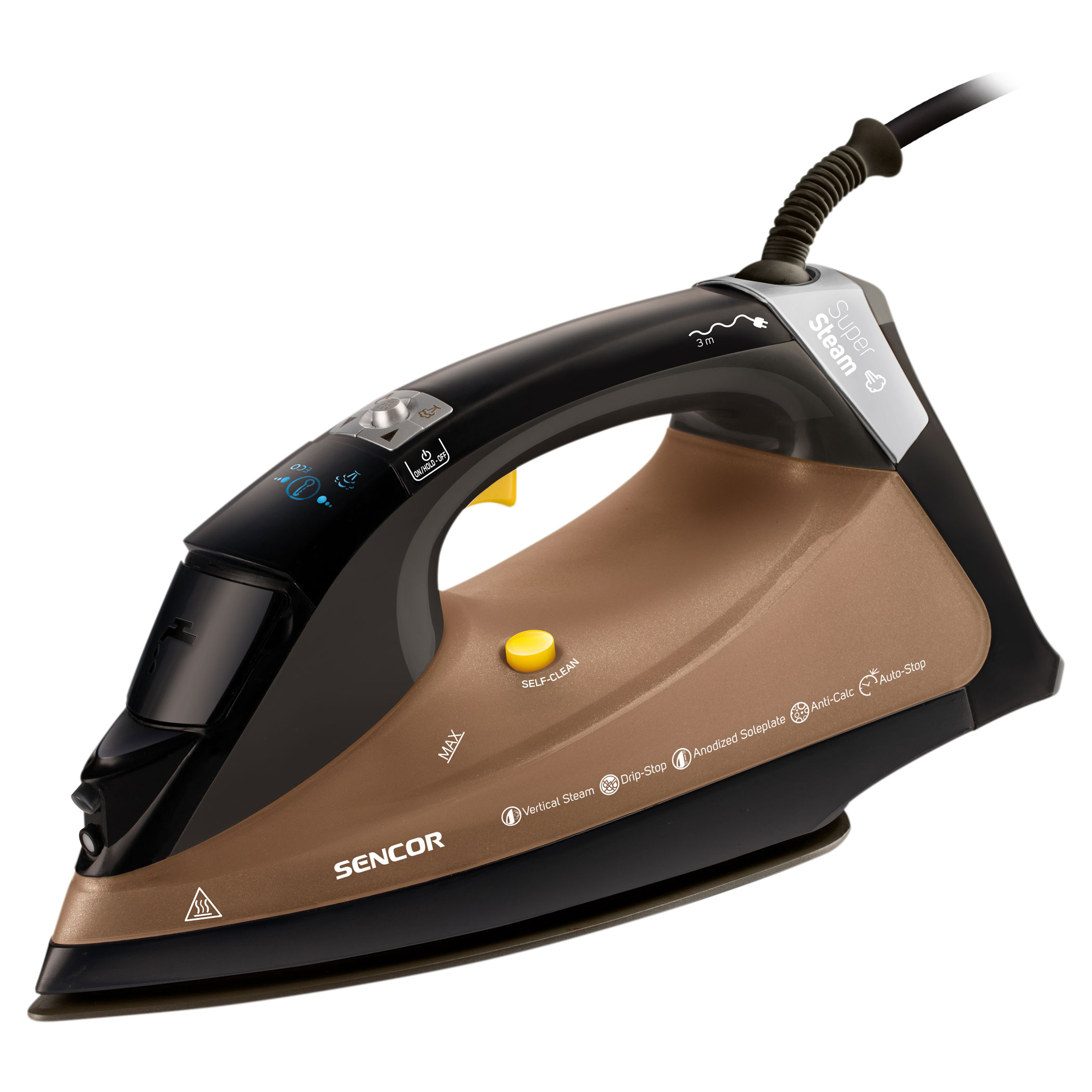 Digital steam iron