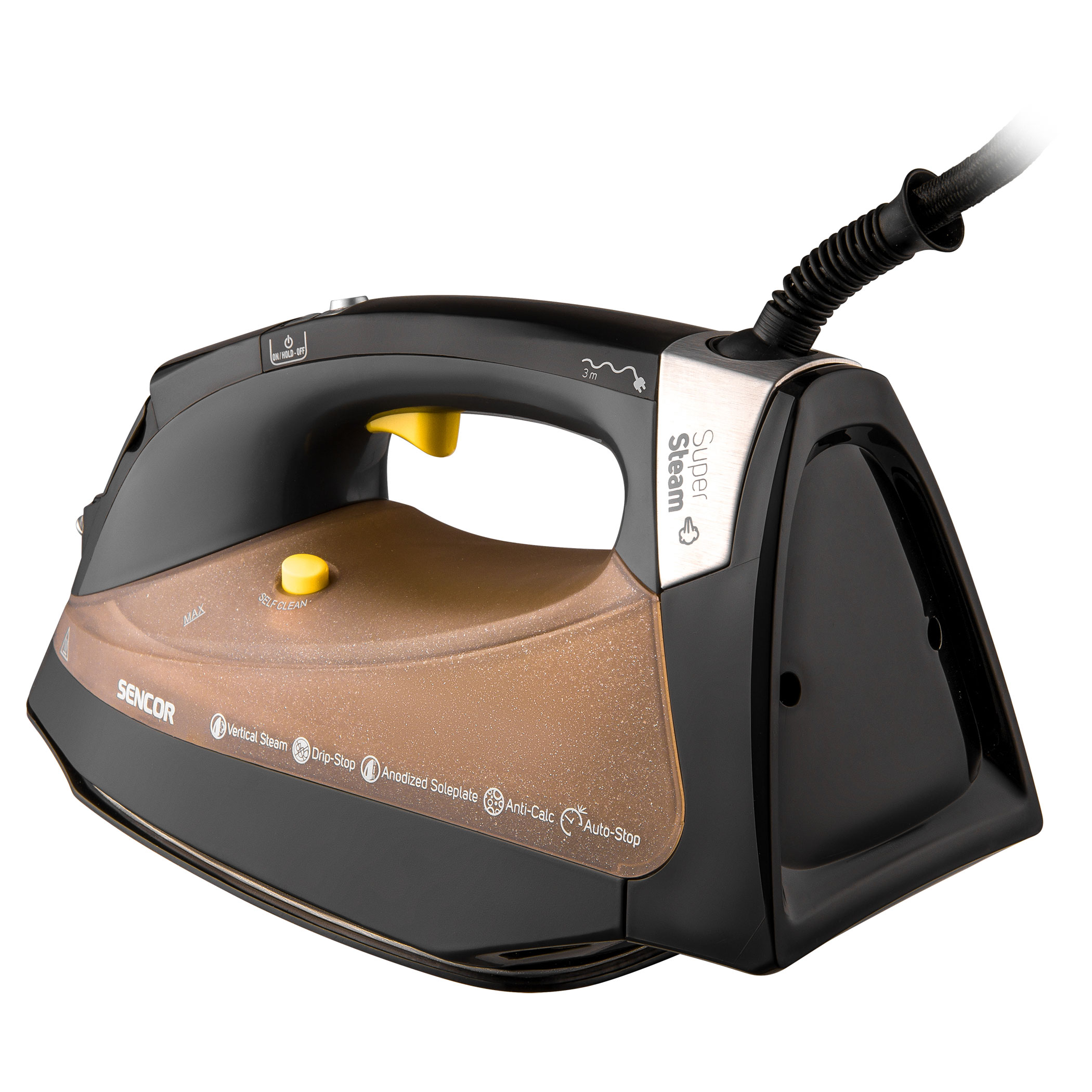 Digital steam iron