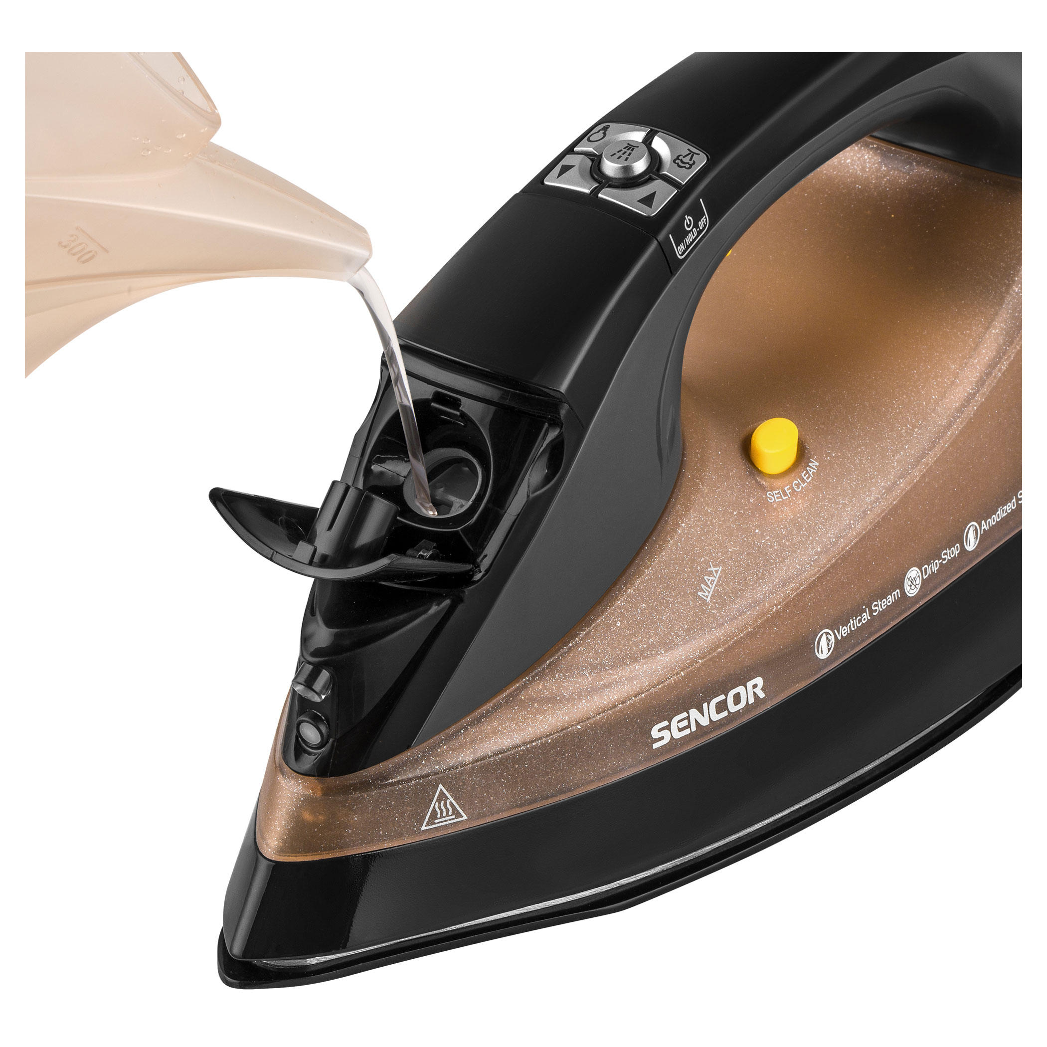 Digital steam iron