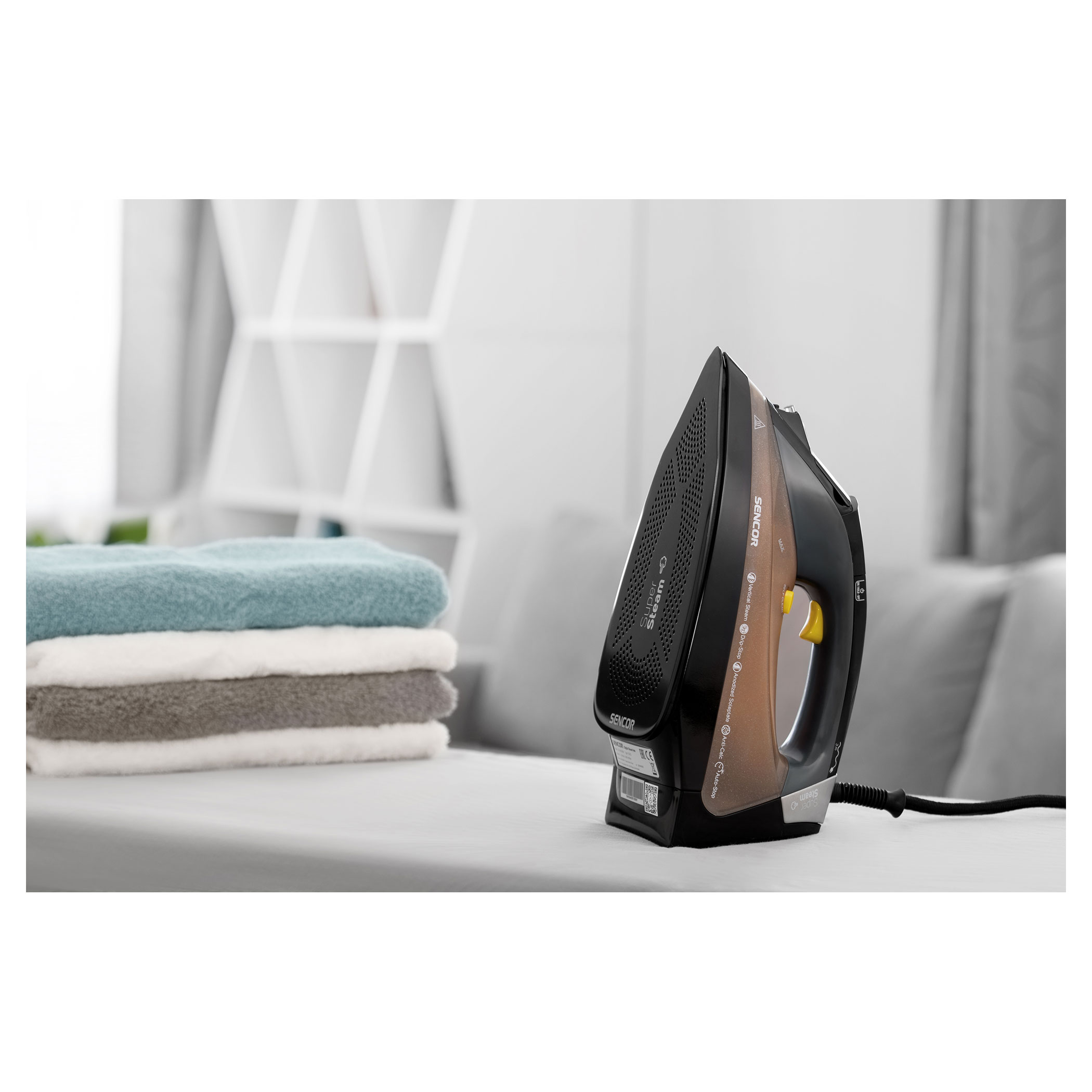 Digital steam iron